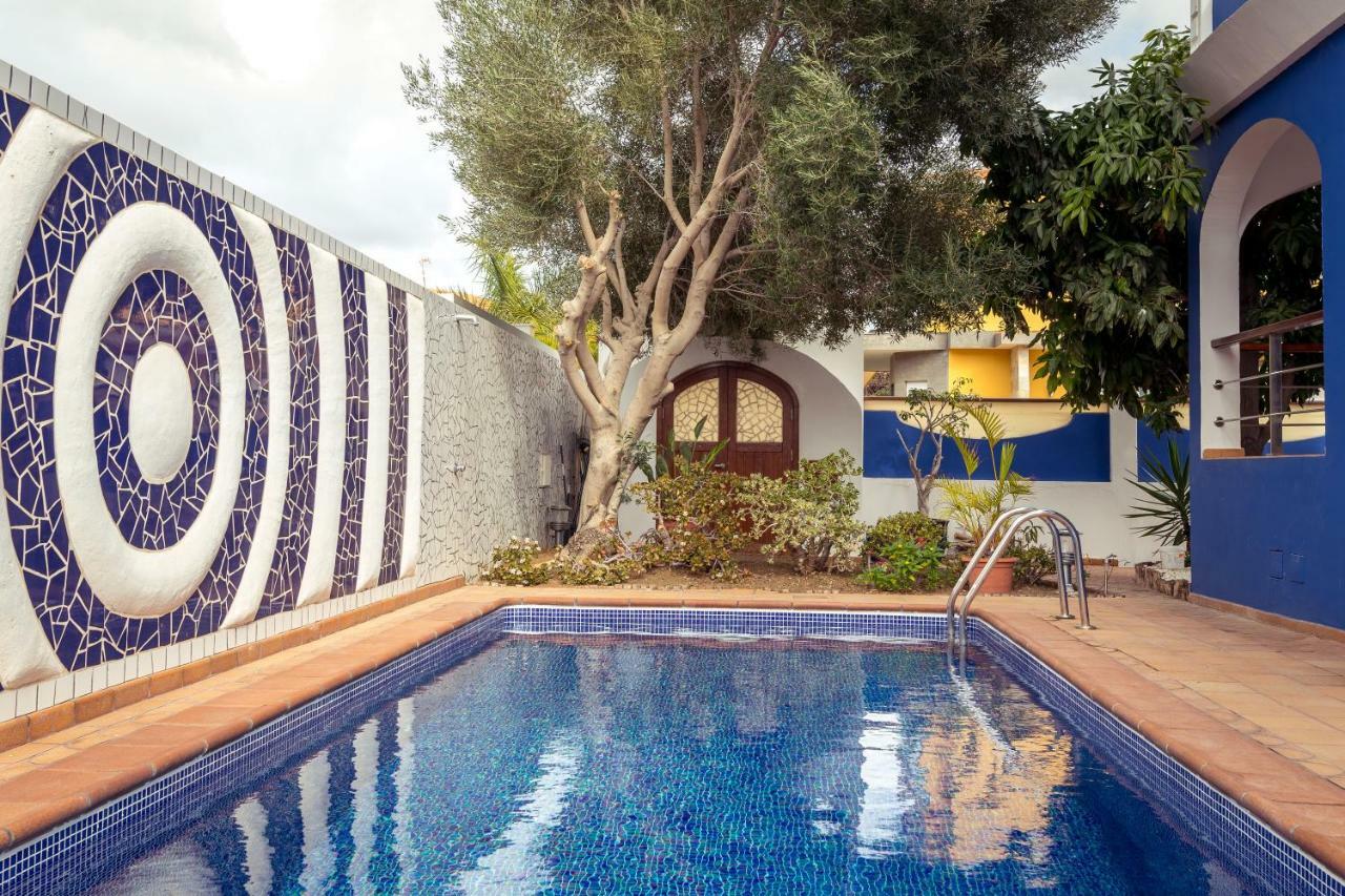 The Blue House In Maspalomas Маспаломас Екстер'єр фото